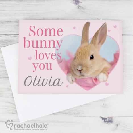 Personalised Rachael Hale Some Bunny Card Extra Image 3